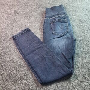 NY & Company Ultra High Waist Super Skinny Jeans‎ Women's Size 4 Dark Wash Denim